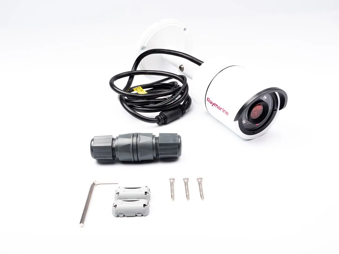 E70346 – RAYMARINE Surveillance System Camera, 33.1 Degree Horizontal/ 53.3 Degree Vertical Viewing Angle With Night ...
